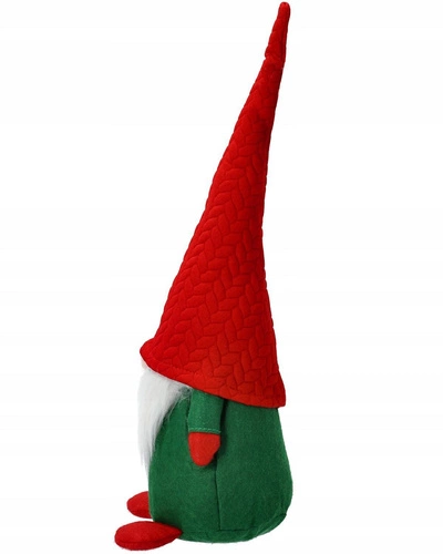 Skrzat siedzący zielono-czerwony