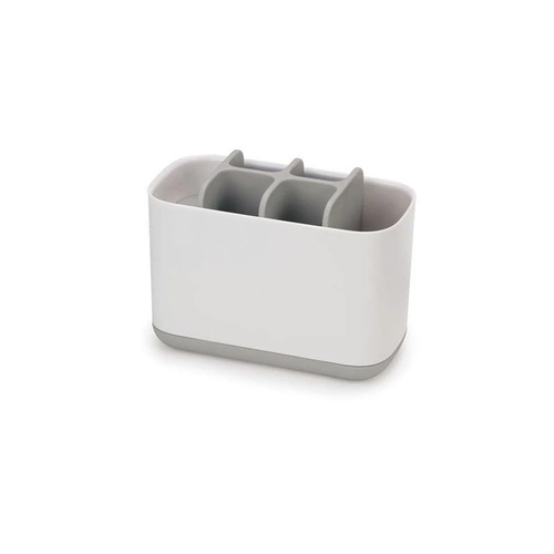 Joseph Joseph JJ biały kubek na szczoteczki do zębów łazienkowy z tworzywa sztucznego