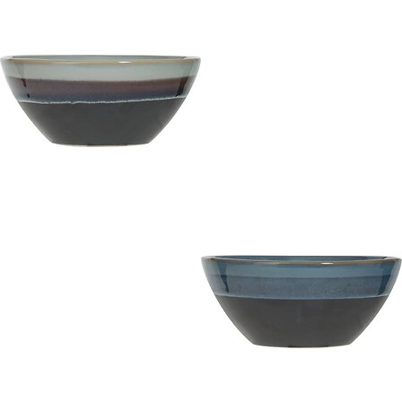 Miska obiadowa Lagune 400ml szara ceramiczna do zupy i sałatek do kuchni