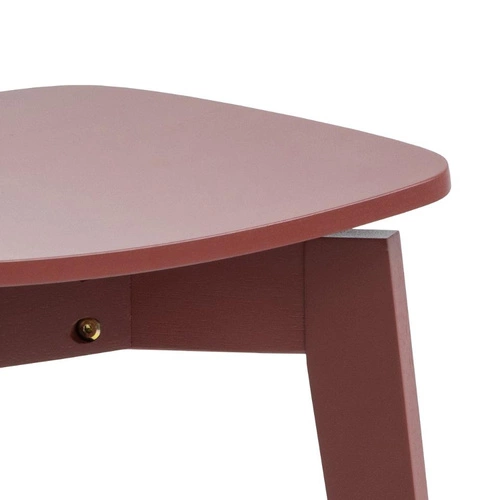 Krzesło Roxby bordowe OUTLET