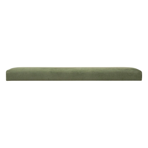 Pufa Lilou XL zielona składana ze schowkiem do przedpokoju nowoczesna Atmosphera 76 cm