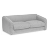 Sofa rozkładana Guppy szara jasna
