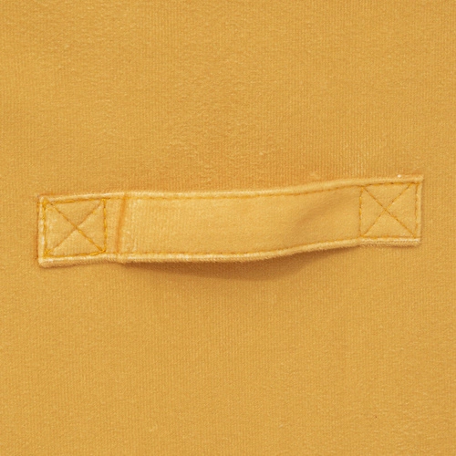 Pudełko składane do regału 31x31 Velvet żółte z uchwytem, nowoczesne 5five simply smart