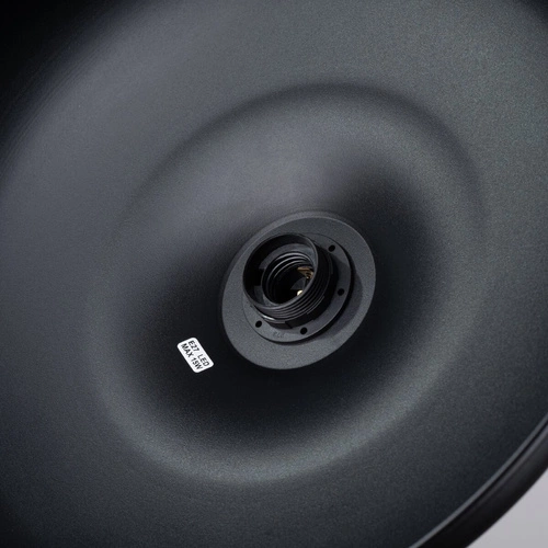 Lampa wisząca INDY czarna skandynawska do salonu i nad stół 38 cm SOLLUX LIGHTING