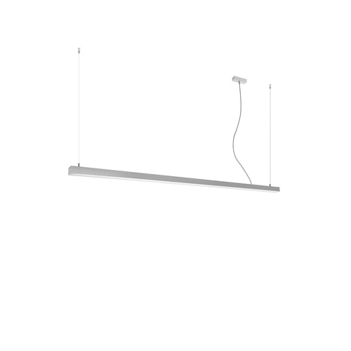 Lampa wisząca PINNE 200 LED szara minimalistyczna do salonu nad stół 200 cm Thoro
