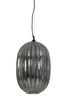 Lampa wisząca Jenny szklana dymiona do salonu 32 cm nowoczesna glamour Light&Living