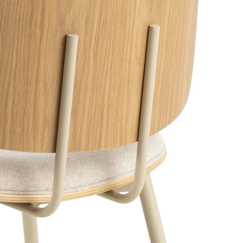 Krzesło Owen beżowe/dąb