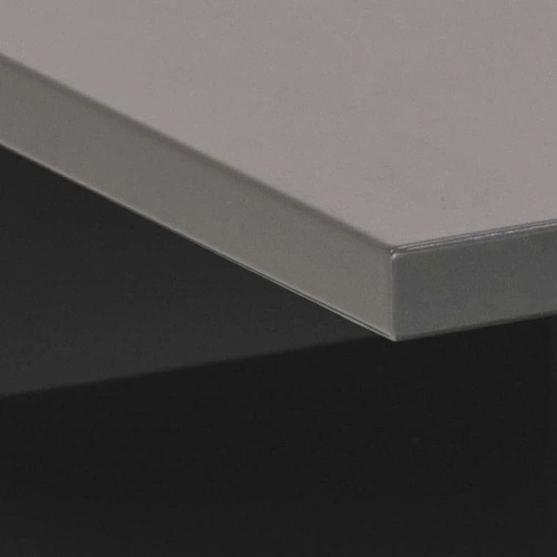 Szafka nocna wisząca szara drewniana 35 cm z szufladą nowoczesna Actona Ashlan