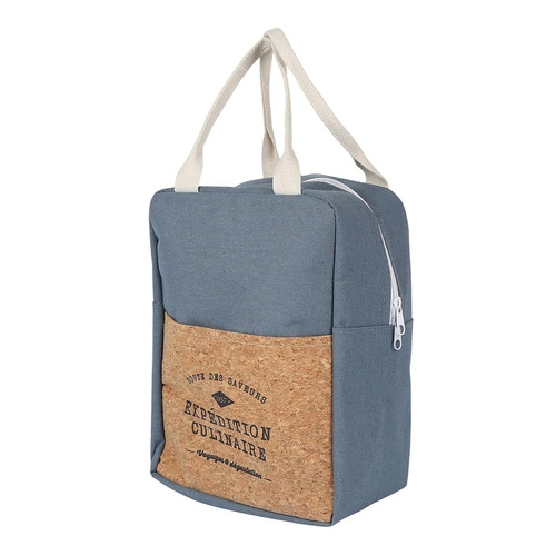 Torba na lunch Refreshing Cork 5l         niebieska