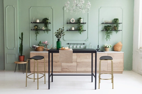 Hoker metalowy Trick 75 cm pomarańczowy nowoczesny bez oparcia do kuchni i ogrodu SCAB Design