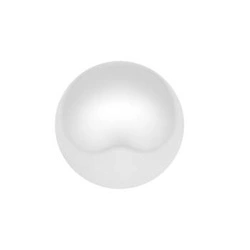 Lampa ogrodowa pufa APPLE M LED RGBW 16  kolorów 56 cm