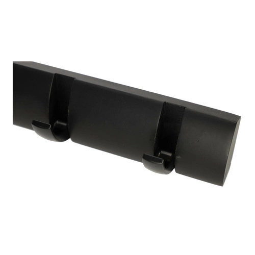 Wieszak, 5 uchwytów, czarny, FLIP Outlet