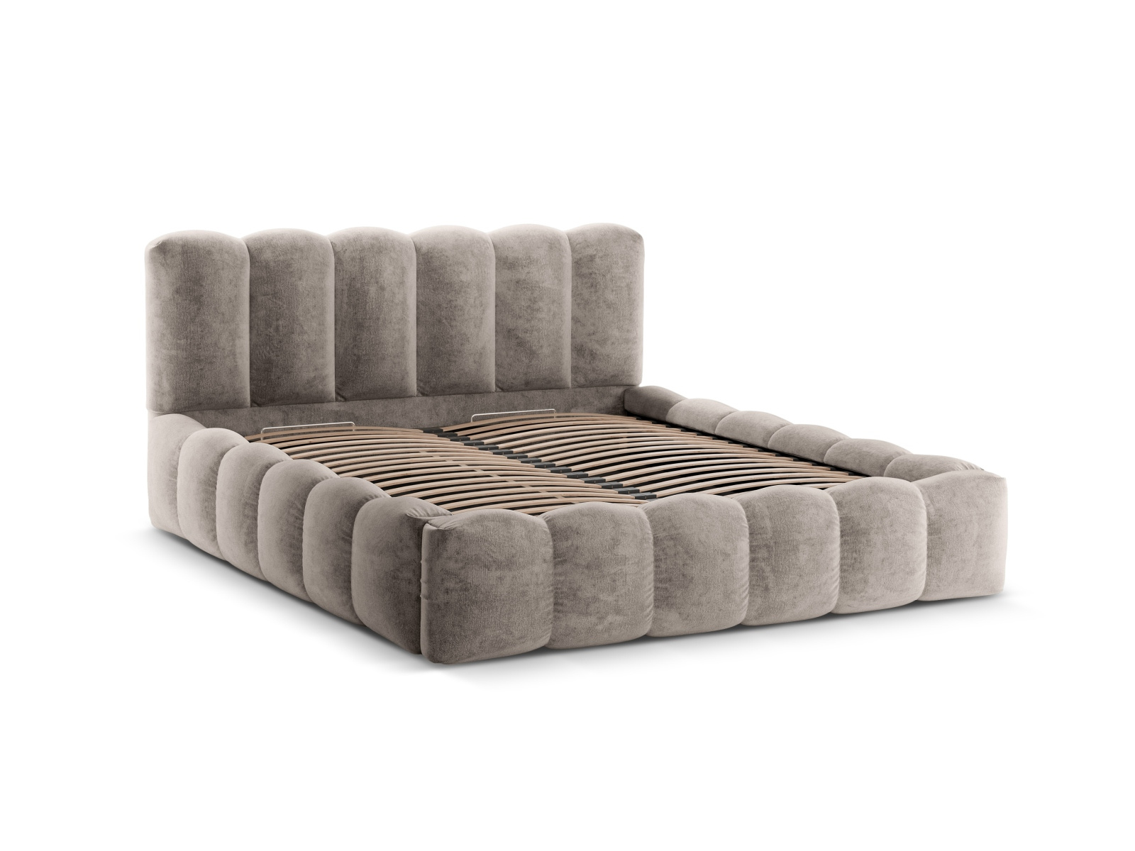 Łóżko Lupine Cappuccino Chenille 160x200