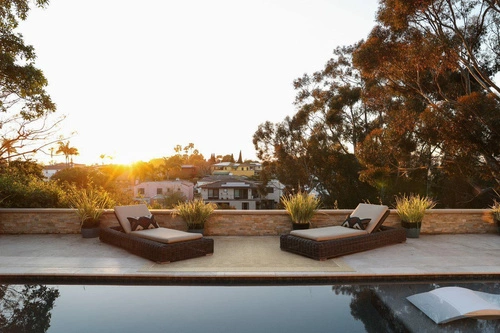 Dywan zewnętrzny Deserto 160x230 beżowy nowoczesny do tarasu i balkonu łatwoczyszczący Carpet Decor