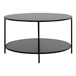Stolik kawowy Vita czarny 80cm