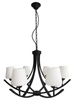 Lampa wisząca Londyn 6x60W E27 czarny