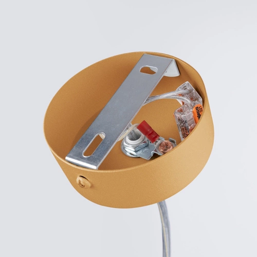 Lampa wisząca FARGE nowoczesna złota LED regulowana do salonu i jadalni 120 cm