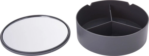 Składany organizer z lustrem Bakul szary