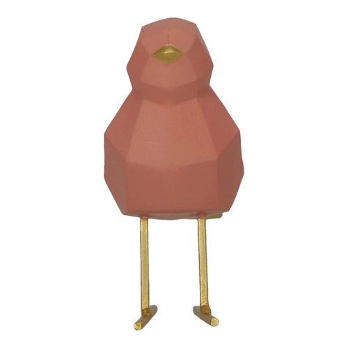 Figurka Origami Bird różowa