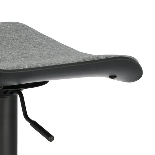 Hoker Simplet Bar One Tap czarny nowoczesny regulowany obrotowy do kuchni bez oparcia