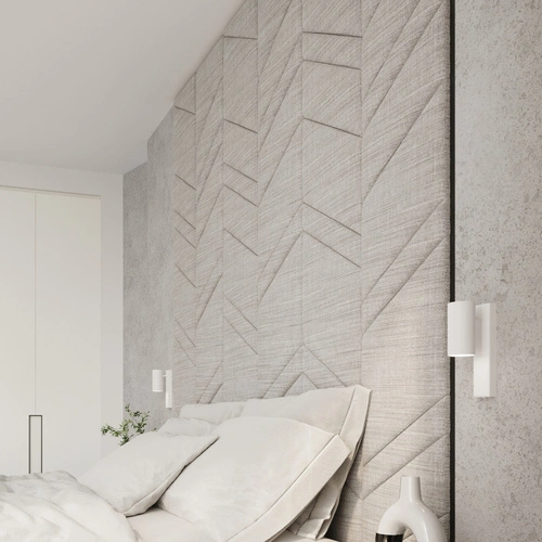 Kinkiet ścienny UTTI biały nowoczesny metalowy do sypialni salonu łazienki Sollux Lighting