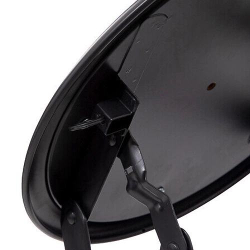 Stołek składany Yaiza czarny klasyczny do kuchni i jadalni 5five simply smart 45 cm