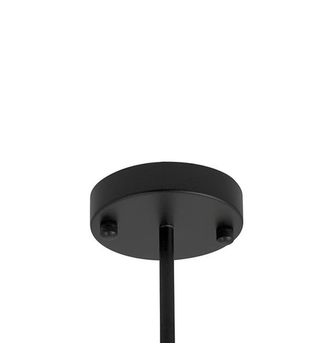 Lampa wisząca kula VENUS-2 szklana przydymiona 44 cm do salonu regulowana Step into Design