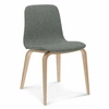 Krzesło tapicerowane do jadalni Hips Fameg nowoczesne bukowe personalizowane skandynawskie