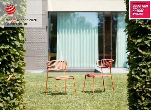 Krzesło Lisa Club Arm terracotta