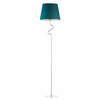 Lampa podłogowa FOGO chrom zieleń
