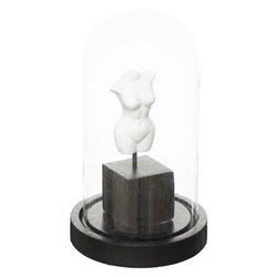 Figurka dekoracyjna Afrodyta pod szkłem glamour Atmosphera do salonu lub na prezent 21 cm