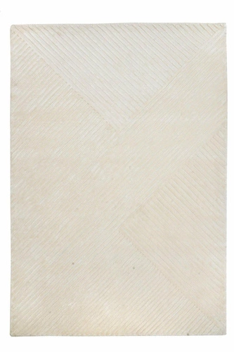 Dywan nowoczesny do salonu i sypialni Sierra Ivory 200x300 beżowy wiskoza ręcznie tkany Carpet Decor