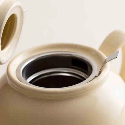 Price&Kensington kremowy imbryk ceramiczny 1,1l do parzenia herbaty do kuchni i salonu