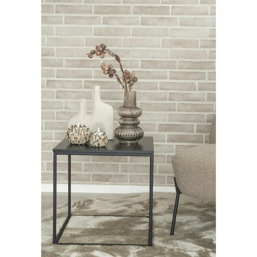 Wazon ceramiczny Sand beżowy 27 cm dekoracyjny w stylu boho do salonu