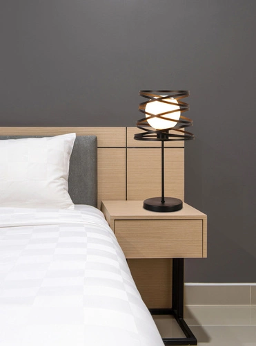 Lampa Stołowa Akita czarny