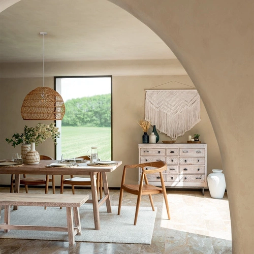 Lampa wisząca Joy 58cm rattan