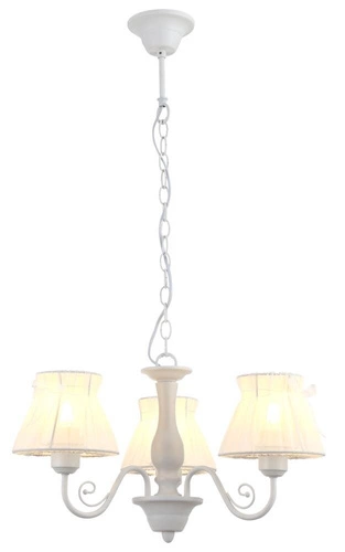 Lampa wisząca Zefir 3x40W E27 biały