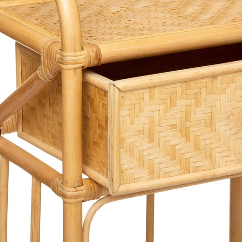 Szafka nocna Aoni rattan naturalny