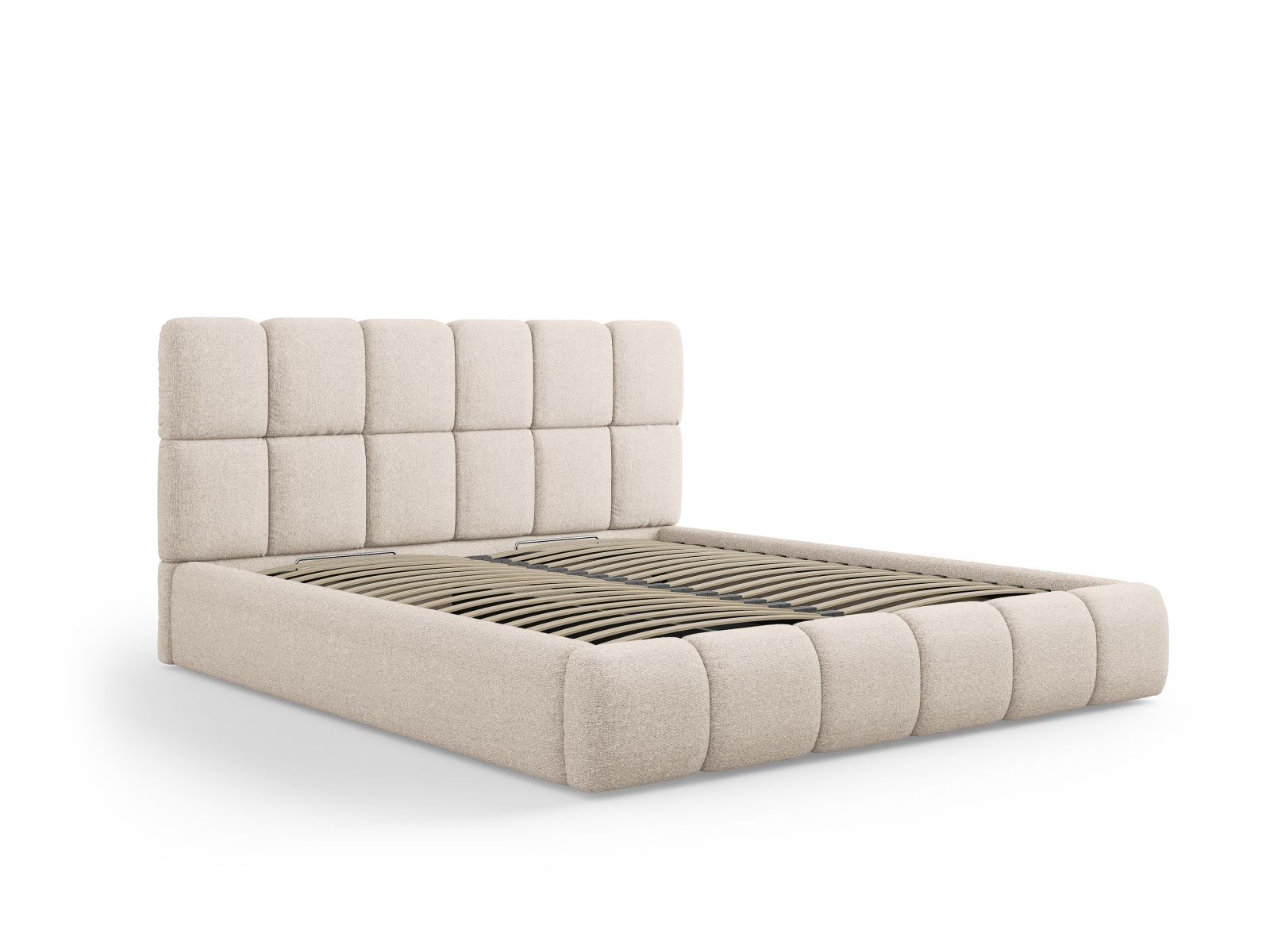 Łóżko Bellis Beige Chenille 140x200cm