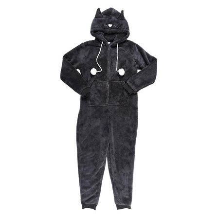 Kombinezon Onesie Kot rozmiar XL szara