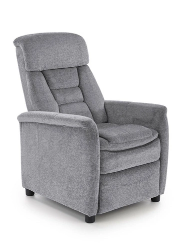 Fotel rozkładany recliner Dumont szary