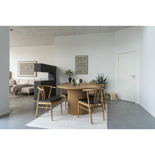 Obraz dekoracyjny Lipari No.1 100x140 czarno‑beżowy do salonu
