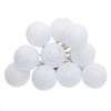 Girlanda Cotton balls białe