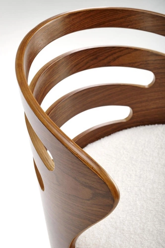 Hoker Rubicon kremowy z oparciem regulowany nowoczesny do kuchni i wyspy Intesi