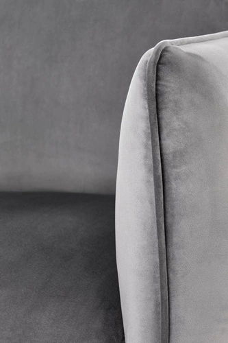 Fotel Canaria Welwet szary