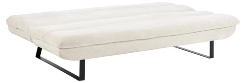 Sofa rozkładana z funkcją spania Arbonne beżowa skandynawska do salonu 2–3 osobowa