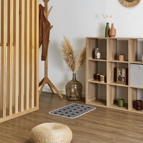 Dywan nowoczesny Arlla niebieski 40x60 cm do przedpokoju, pranie w pralce Intesi