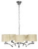 Lampa wisząca Draga 5x60W E27 kremowy