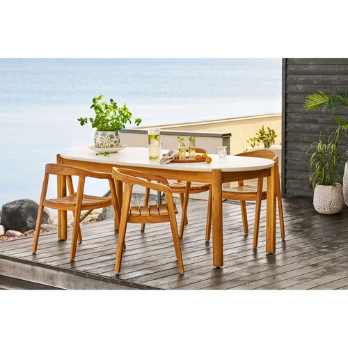 Doniczka ceramiczna Miłorząb biała do salonu House Nordic 22,5 cm