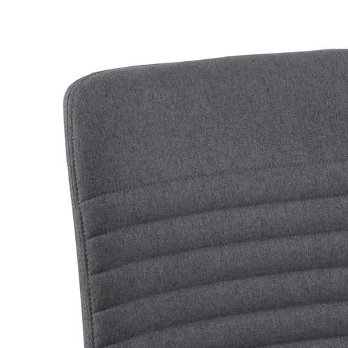 Krzesło tapicerowane Arosa Actona do jadalni i salonu szare drewniane nogi nowoczesne